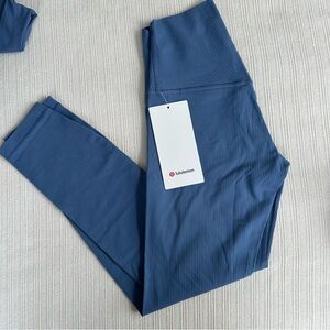 Lululemon Align Ribbed HR Pant 25” - Oasis Blue